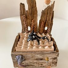 My project for course: Wooden Automata: Bring Sculptures to Life with Movement. Projekt z dziedziny Projektowanie postaci, Rzeźba, Projektowanie zabawek, To, art i Obróbka drewna użytkownika Emma Geary - 11.05.2022