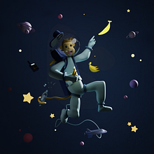 My project for course: 3D Character Creation in Blender. 3D, Character Design, 3D Modeling, 3D Character Design, and 3D Design project by Valeriia Romanovska - 05.11.2022
