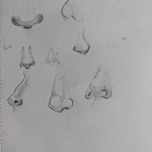Mi proyecto del curso: Sketchbook de retrato: explora el rostro humano. Sketching, Drawing, Portrait Drawing, Artistic Drawing, and Sketchbook project by Milagros Dapino - 05.11.2022