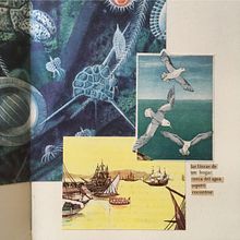 Collage para la edición de bitácoras de viaje con Historia a pie . Un proyecto de Collage y Encuadernación de Infinitos Lugares - 12.05.2022