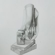 My project for course: Artistic Drawing for Beginners. Een project van Tekening met potlood,  Tekening, Realistische tekening y  Artistieke tekening van Anna-Maria Säntti - 12.05.2022