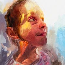 My project for course: Digital Portraits with a Traditional Style in Photoshop. Traditional illustration, Digital Illustration, and Digital Painting project by Nicola Dunford - 05.12.2022