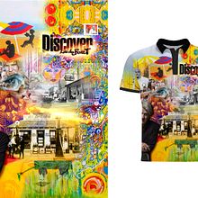 Discover Lac du Bonnet Magazine cover and Golf Shirt design. Graphic Design project by Sandra Barnes - 05.12.2022