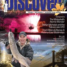 Discover Lac du Bonnet Magazine cover. Un progetto di Graphic design di Sandra Barnes - 12.05.2022