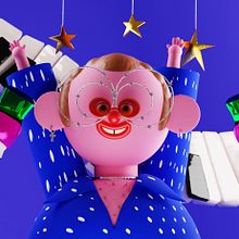 Don't go breaking my fart. Traditional illustration, Motion Graphics, 3D, Animation, and Character Design project by Leanne Rule - 07.23.2021