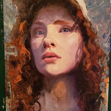 Mi proyecto del curso: Retratos contemporáneos al óleo. Projekt z dziedziny Trad, c, jna ilustracja,  Sztuki piękne,  Malarstwo i Malarstwo olejowe użytkownika manuel_lopez_3dz - 06.05.2022