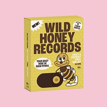 wild honey records - 7 inch box set (9 vinili 7 pollici) - 2020. Graphic Design, Music, and Packaging project by Paolo Proserpio - 05.13.2022
