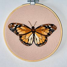 Mi proyecto del curso: Técnicas de bordado realista. Traditional illustration, Embroider, and Textile Design project by Bianca Fenocchio - 05.13.2022