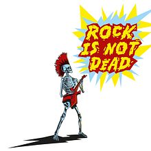 Rock is not dead  Ein Projekt aus dem Bereich Traditionelle Illustration, Zeichnung, Digitale Zeichnung, Digitale Illustration und Kreativität von Andrés Arboleda - 13.05.2022
