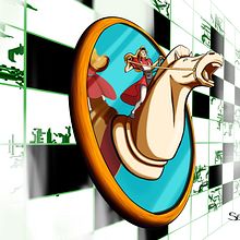 Alicia a través del espejo Versión para un proyecto escolar Ein Projekt aus dem Bereich Traditionelle Illustration, Bildende Künste, Kreativität, Zeichnung, Digitale Illustration, Artistische Zeichnung, Digitale Zeichnung und Digitale Malerei von septon - 13.05.2022