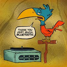Live from Bedrock: The Record Player! 🎶 🦕 🦖. Een project van Traditionele illustratie, Digitale illustratie,  Muziek,  Art direction, Ontwerp van personages, Stripboek e Instagram van Ed Vill - 13.05.2022
