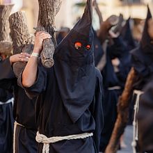 Procesión del Silencio Querétaro 2022 Ein Projekt aus dem Bereich Fotografie, Bildbearbeitung, Außenfotografie und Dokumentarfotografie von Isai Barranata - 23.04.2022