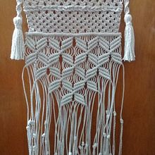 Mi proyecto del curso: Macramé: nudos básicos y complejos. Un progetto di Design di accessori, Interior design, Interior Design, Fiber Art, Macramè e Textile Design di María Alejandra Cabrino - 05.05.2022