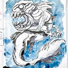 Mon projet du cours : Esquisse quotidienne pour une inspiration créative. Traditional illustration, Sketching, Creativit, Drawing, and Sketchbook project by Ophélie Camélia - 05.13.2022