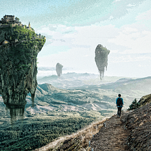 Meu projeto do curso: Fotomontagem no Photoshop: crie mundos futuristas. Photograph, Post-production, Photo Retouching, Digital Photograph, Photographic Composition, and Photomontage project by Leandro Viegas - 05.14.2022