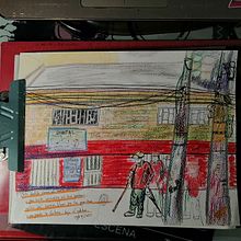 Mi proyecto del curso: Sketching urbano: dibuja tu ciudad en movimiento. Dibujar para no olvidar.. Un progetto di Illustrazione tradizionale, Bozzetti, Disegno, Pittura ad acquerello, Illustrazione architettonica e Sketchbook di soniagonzalezv5 - 14.05.2022