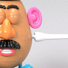 Mr. Potato Head. Un progetto di Animazione 3D, Character design 3D, 3D, Progettazione 3D, Modellazione 3D e Rigging di Jr Flores Carrillo - 16.03.2022