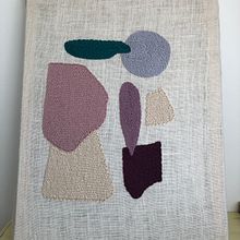 Mi proyecto del curso: Punch needle para el diseño de alfombras. Projekt z dziedziny Projektowanie dodatków, Craft,  Haft,  Dekoracja wnętrz,  Haft pętelkow, Wzornictwo tekst i liów użytkownika Camila Victoria Morel Garcia - 15.05.2022