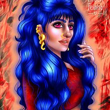 Meu projeto do curso: Retrato de personagens femininas com Procreate. Een project van Traditionele illustratie, Digitale illustratie y Digitale tekening van Paola Felintro da Silva - 15.05.2022