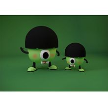 Mi proyecto del curso: Diseño de personajes en Cinema 4D: del boceto a la impresión 3D. Un proyecto de Ilustración tradicional, 3D, Animación 3D y Diseño de personajes 3D de Lucas Carril - 14.05.2022