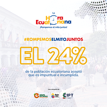 Campaña La Hora Ecuatoriana - Junto a Mucho Mejor Ecuador. Un progetto di Pubblicità, Graphic design e Marketing digitale di Alex Guamán - 16.05.2022
