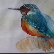 Il mio progetto del corso: Tecniche sperimentali di acquerello per principianti. Un proyecto de Ilustración tradicional, Bellas Artes, Pintura a la acuarela e Ilustración naturalista				 de melvac - 16.05.2022