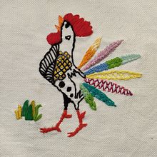 Mi proyecto del curso: Técnicas de bordado: ilustrando con hilo y aguja. Embroider, and Textile Design project by Amilcar Vicente Blanco Vargas - 05.16.2022