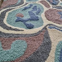 Mi proyecto del curso: Punch needle para el diseño de alfombras. Projekt z dziedziny Projektowanie dodatków, Craft,  Haft,  Dekoracja wnętrz,  Haft pętelkow, Wzornictwo tekst i liów użytkownika Laura - 16.05.2022