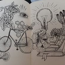 Meu projeto do curso: Técnicas de desenho para iniciantes: trabalhe a observação. Sketching, Pencil Drawing, Drawing, Sketchbook & Ink Illustration project by Thais Yumi - 05.17.2022