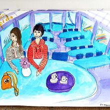 Exploratory Sketchbook - Spido. Traditional illustration, Sketching, Creativit, Drawing, Watercolor Painting, Sketchbook, and Gouache Painting project by pum_pum91 - 05.17.2022