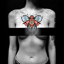 My project for course: Artistic Tattoo Design with Golden Effects in Procreate . Ilustrație tradițională, Ilustrație digitală și Design tatuaj de Alex Zatsarnyi - 05.17.2022