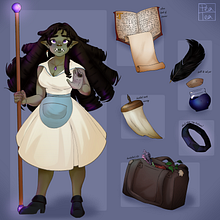 D&D Character Concepts. Design de personagens, Ilustração tradicional, Design, Ilustração digital, e Concept Art projeto de Lee - 17.05.2022