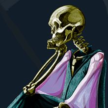 Calavera pensativa  Ein Projekt aus dem Bereich Traditionelle Illustration, Bildende Künste, Kreativität, Bleistiftzeichnung, Zeichnung, Digitale Illustration, Concept Art, Artistische Zeichnung, Digitale Zeichnung und Digitale Malerei von septon - 17.05.2022