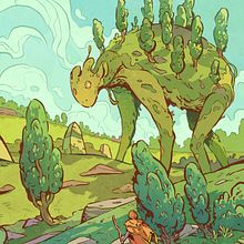 Forest guardian. Un progetto di Illustrazione tradizionale di Johanna Forster - 17.05.2022