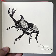 Meu projeto do curso: Sketching diário para inspiração criativa. Un proyecto de Ilustración tradicional, Bocetado, Creatividad, Dibujo y Sketchbook de Imyra Souza - 18.05.2022