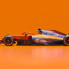 Driven by Change McLaren F1 one-off livery with Rabab Tantawy. Design, 3D, e Consultoria criativa projeto de Davide Virdis - 18.05.2022