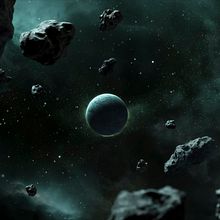 Space themed stock images. Een project van 3D,  3D-modellering,  3D-ontwerp, Digitale illustratie y Digitaal ontwerp van Jose Damian Orozco Borrego - 18.05.2022