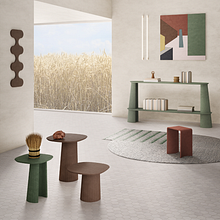 Fusto Collection - Concrete Domestic Landscape. Un progetto di Design, Design di accessori, Design e creazione di mobili, Design industriale, Interior design, Architettura d'interni, Creatività e Artigianato di Forma&Cemento - 18.05.2022