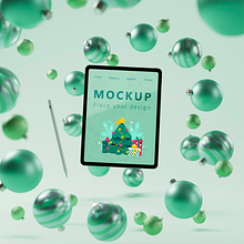 Christmas balls Stock images. Een project van  Ontwerp, Digitaal ontwerp,  3D-ontwerp, 3D y  3D-modellering van Jose Damian Orozco Borrego - 18.05.2022