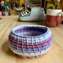 My project for course: Basket Weaving for Beginners: The Coiling Technique. Accessor, Design, Arts, Crafts, Fashion Design, Fiber Arts, and Textile Design project by Blossom Bets - 05.17.2022