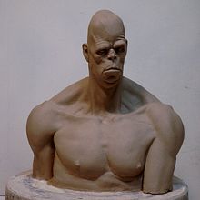 Brock bust maquette. Un progetto di Character design di Jordu Schell - 19.05.2022