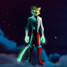 PAX VILACTIK- Original Character. Traditional illustration, and Character Design project by Julio Cedillo - 05.19.2022