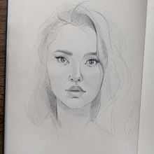 Mój projekt z kursu: Szkicowanie portretów: odkrywaj ludzką twarz. Un progetto di Bozzetti, Disegno, Disegno di ritratti, Disegno artistico e Sketchbook di Katarzyna Brodzińska - 19.05.2022