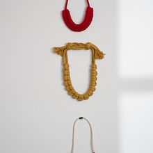 My project for course: Rope Jewelry for Beginners: Make Your Own Necklaces. Arts, Crafts, Jewelr, Design, Macramé, and Textile Design project by Beth Pegler - 05.19.2022