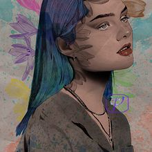 My project for course: Illustrated Portraits with Procreate. Traditional illustration, Vector Illustration, Digital Illustration, and Portrait Drawing project by Pearly May Santos - 05.19.2022