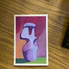 4th Final project for course: Stylized Portrait Painting with Gouache / New series. Traditional illustration, Painting, and Gouache Painting project by Dietrich Adonis (Ordoñez) - 05.16.2022
