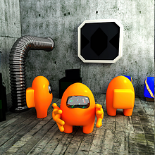  Composiciones con Cinema 4D y OctaneRender. Un projet de 3D, Modélisation 3D , et Conception de personnages 3D de Don't Cry - 01.02.2021