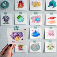 The Characters of Reykjavik. Traditional illustration, and Character Design project by Marija Tiurina - 05.20.2022