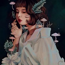 Between nature. Un progetto di Illustrazione tradizionale di Wendy Gómez Menéndez - 20.05.2022