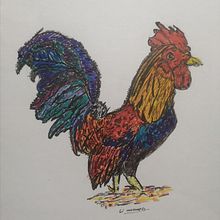 Mi proyecto del curso: Dibujo creativo con tinta y gouache. Traditional illustration, Creativit, Drawing, Artistic Drawing, Acr, lic Painting, Ink Illustration, and Gouache Painting project by Cacho Escobar - 05.21.2022